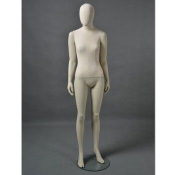 Mannequin vitrine femme cltd26 blanc - Mannequin femme abstrait