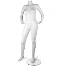 Mannequin vitrine femme sans tete y630