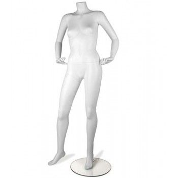 Mannequin vitrine femme sans tete y630