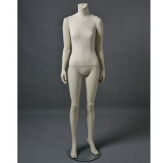 Mannequin vitrine femme cltd26 sans tête blanc