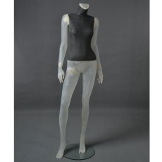 Mannequin vitrine femme clt12 transparent sans tête