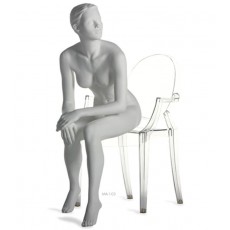 Seated mannequin woman run ma-1