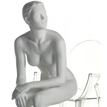 Mannequin stylisé femme assise Runway MA-1
