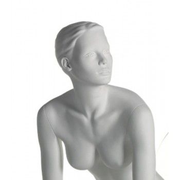 Runway MA-1 female seated mannequin