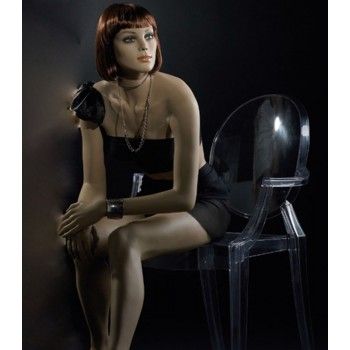 Mannequin femme réaliste assis Runway MA-1-B