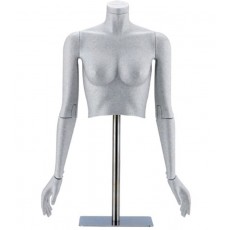 Mannequin femme flexible avec tête détachable