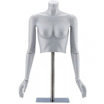 Mannequin flexible woman flexible bust form