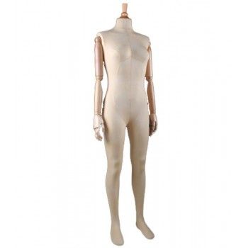Mannequin femme vintage bras en bois btf200-1/bo