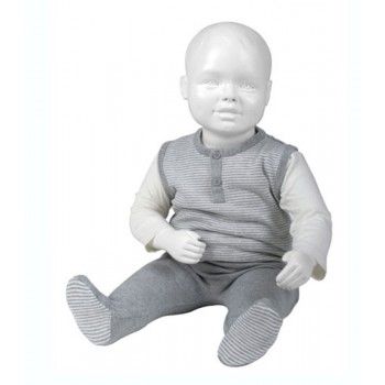 Mannequin stylisé bébé, mannequin enfant assis