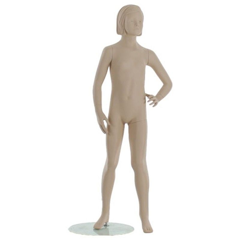 Mannequin stylized child kid girl 10