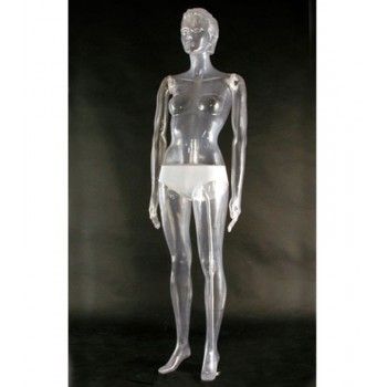Transparent mannequins female 213nt - Display mannequin stylised female
