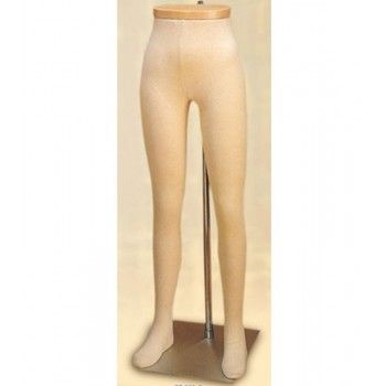 Flexible women mannequin leg dp725