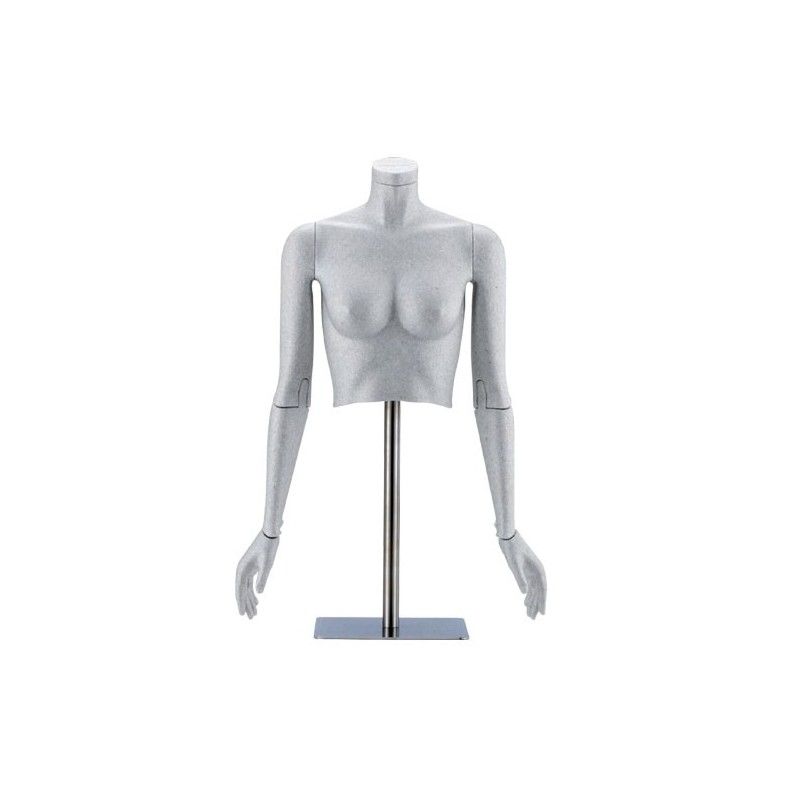 Woman bust mannequin buste flex f