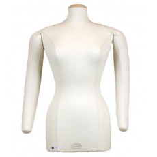 Tailored bust mannequin woman flexible arms b