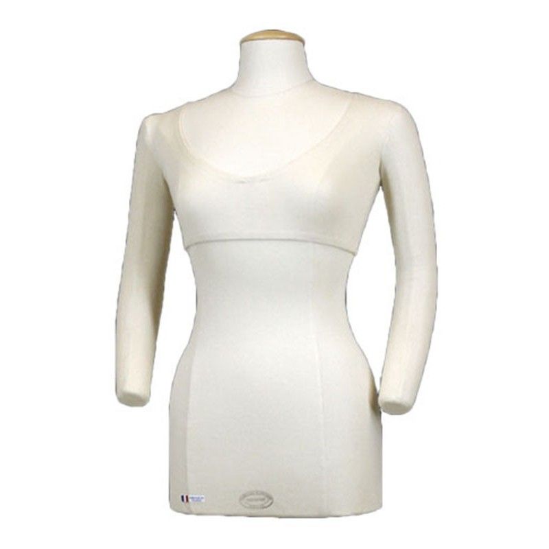 Maniqui señora busto costura flexible arms