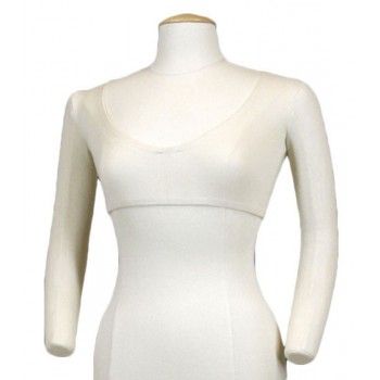 Women flexible foam arm accessory in pull on bra