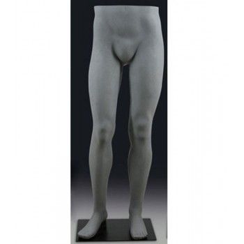 Piernas de maniquí masculino gris