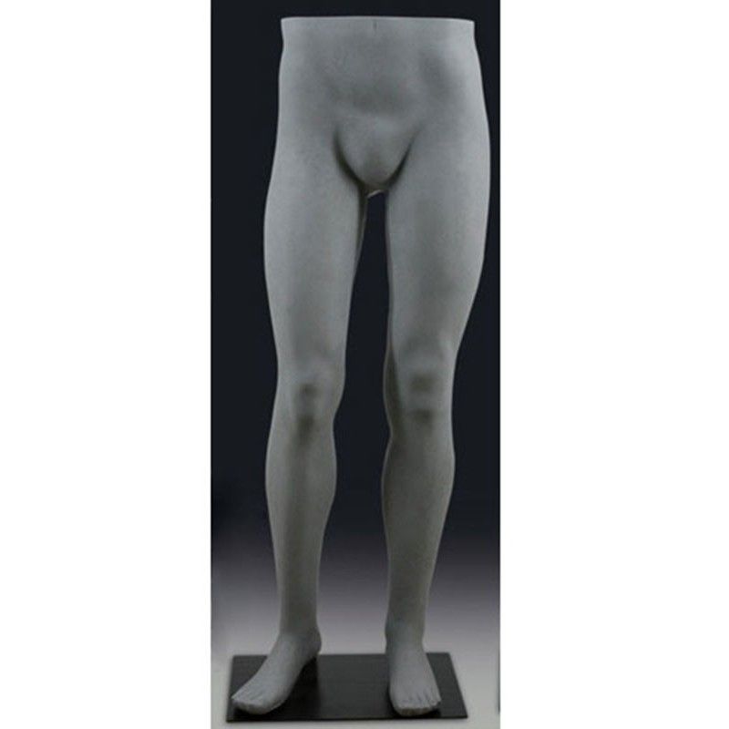 Homme mannequin jambe couleur gris