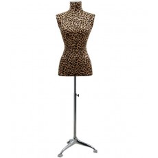 Busto donna sartoriale busto elegante leopardo