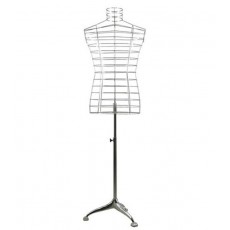 Mannequin bust man bust cage