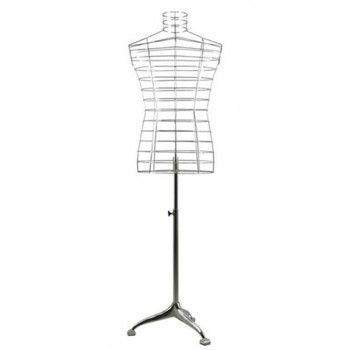 Mannequin bust man bust cage