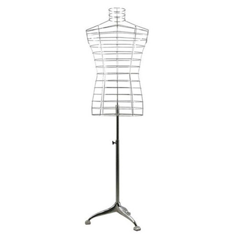 Mannequin bust man bust cage