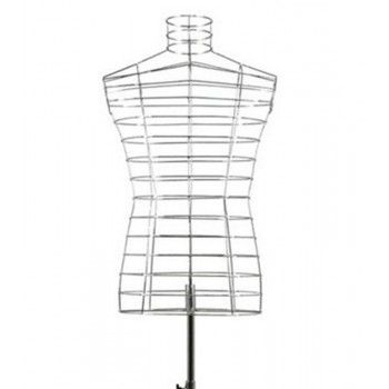 Mannequin buste homme en forme de "cage"