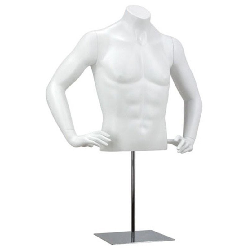 Busto de maniquí hombre - NSMB-07 - A2 MANNEQUIN - realista