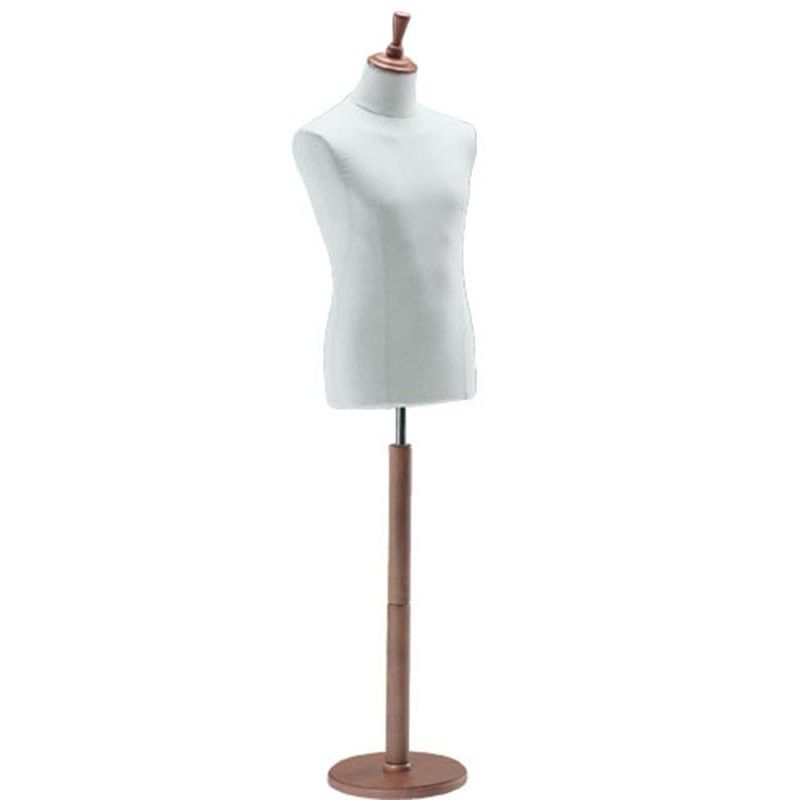 Mannequin buste couture homme blanc