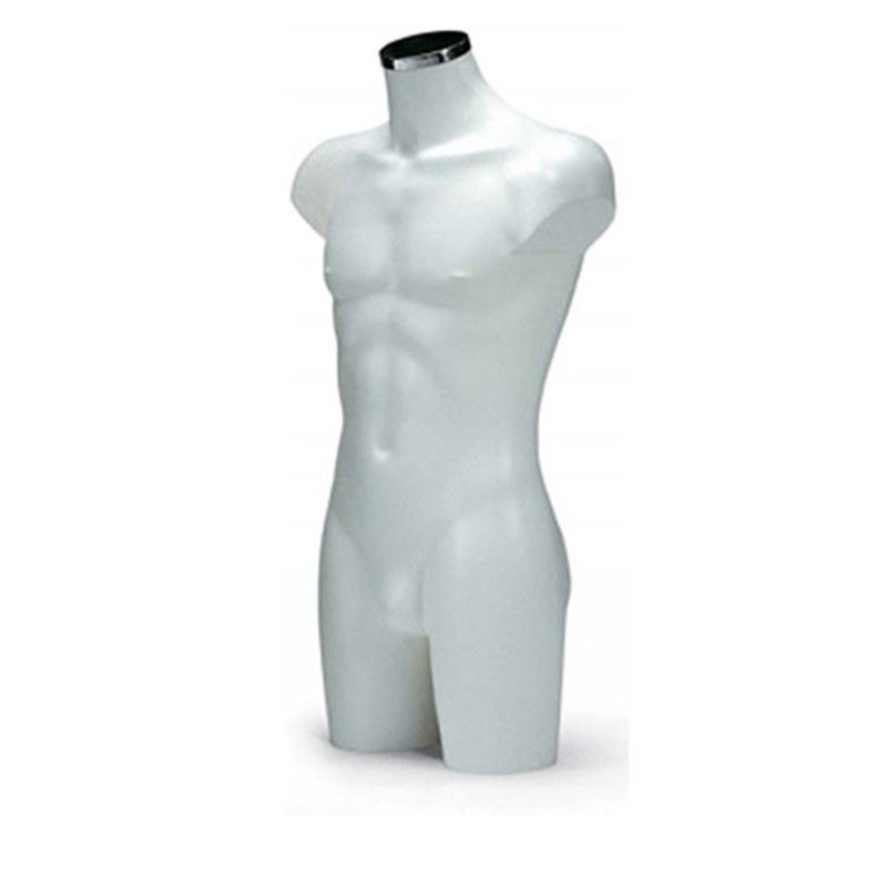 Package bust mannequin man pack show