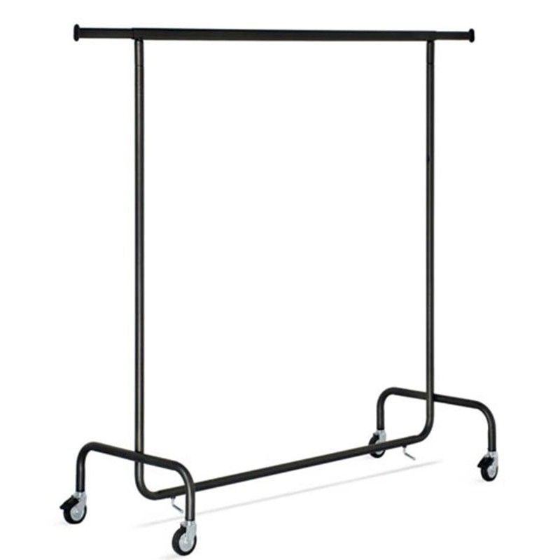 Penderie fixe gris anthracite gaufree st20982