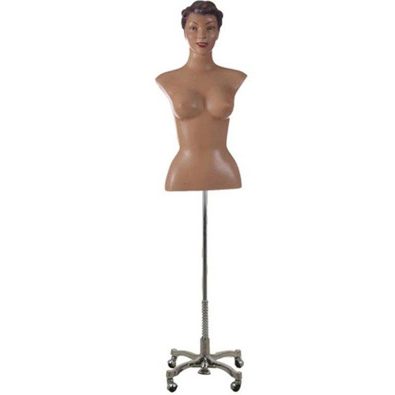 Retro female mannequin: Vintage female bust Agnes