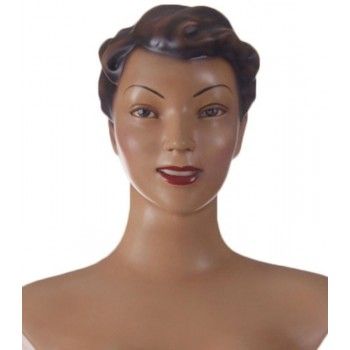 Maniquí femenino retro: busto femenino vintage Agnes