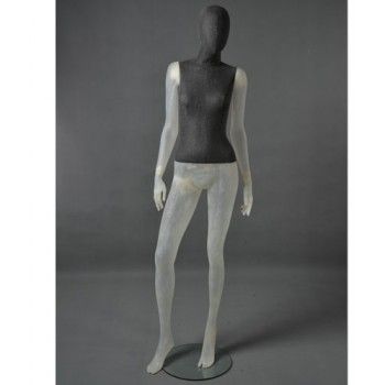 Mannequin vitrine femme cltd12 transparent - Mannequin femme abstrait