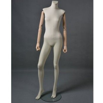 Mannequin vitrine femme msd2 sans tête - Mannequin femme sans tête