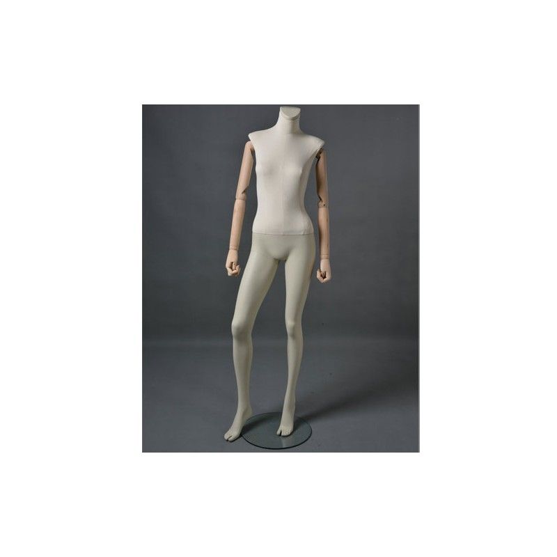 Mannequin vitrine femme msd2 sans tête