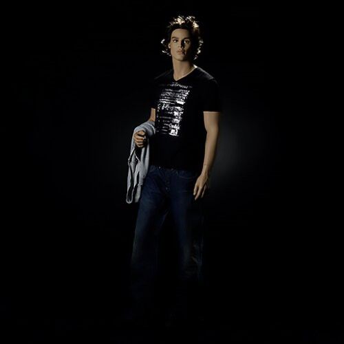 Maniqui hombre realista ma-10b - Maniqui realista Hombre Peluca - Maquillaje Runway Maniquí hombre realista Runway MA-10-B