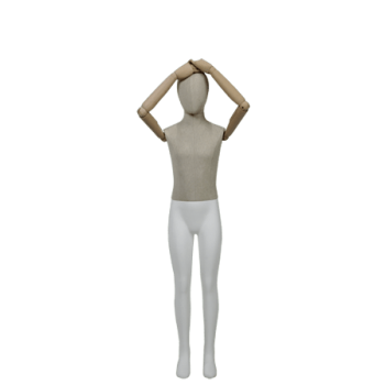 Mannequin enfant Y510 10-12 ans bras bois articulés