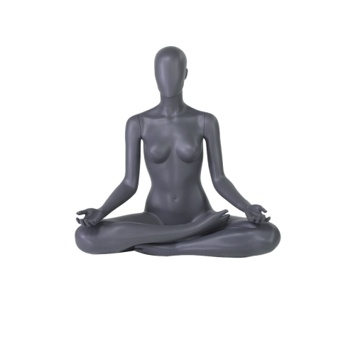 Mannequin femme sport position lotus FN2201