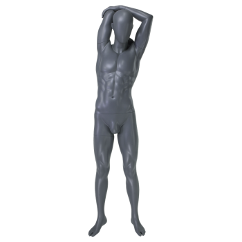 Mannequin homme sport étirement triceps SPM-11