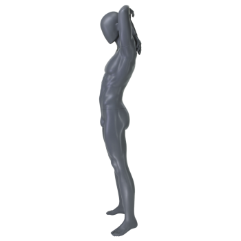 Mannequin homme sport étirement triceps SPM-11
