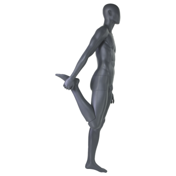 Mannequin homme sport étirement quadriceps SPM-12