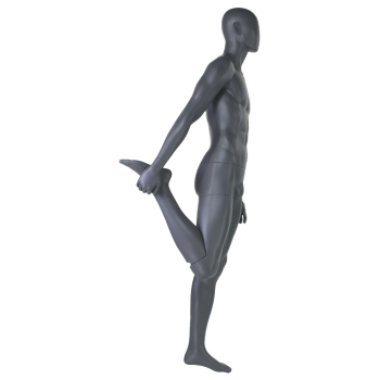 SPM-12 quadriceps stretching male sport mannequin