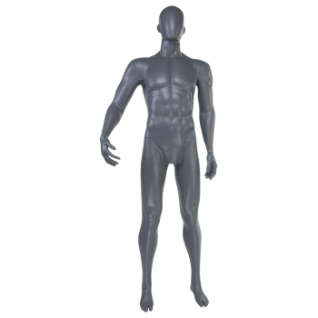 Mannequin de sport homme - sprinter- qualité frp gris graphite