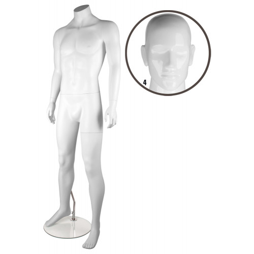 Mannequin homme stylisé Y650/4