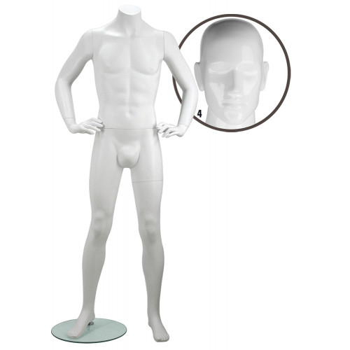Mannequin homme stylisé Y651/4 Mannequin homme stylisé Y651/4