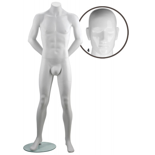 Homme mannequin stylisé Y652/4