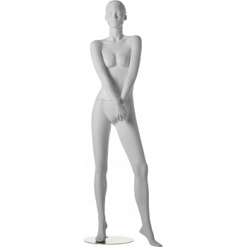 Stylized female mannequin Runway MA-22 white paint customizable