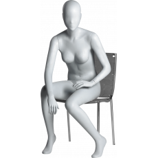 Runway MA-47 Sitting Female Abstract Mannequin