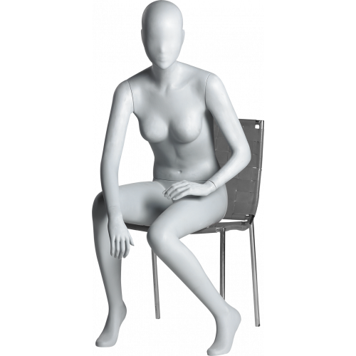 Runway MA-47 Sitting Female Abstract Mannequin